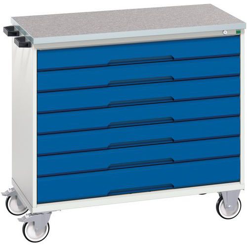 Bott Verso Multi Drawer Mobile Tool Storage Cabinet 980x1050x600mm