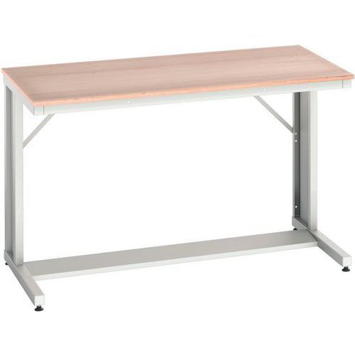 Bott Verso Cantilever Workbench HxWxD 930x1500x800mm - Industrial Use Bott Verso Cantilever Workbench HxWxD 930x1500x800mm - Industrial Use