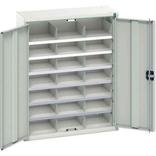 Bott Verso 21 Compartment Metal Storage Cupboard HxW 1000x800mm