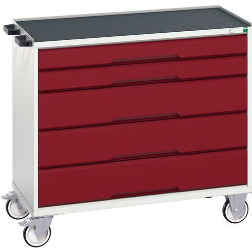 Bott Verso Multi Drawer Mobile Tool Storage Cabinet 965x1050x550mm