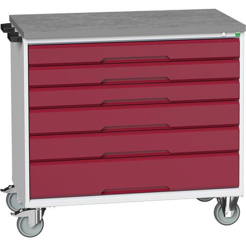 Bott Verso Multi Drawer Mobile Tool Storage Cabinet 980x1050x600mm