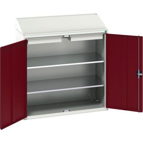 Bott Verso 2 Drawer And Shelves Lectern Metal Cabinet HxW 1130x1050mm