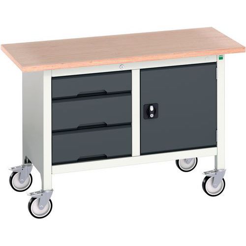 Bott Verso Mobile Workbench With Storage HxWxD 830x1250x600mm
