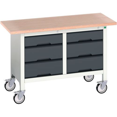 Bott Verso Mobile Workbench With Storage HxWxD 830x1250x600mm