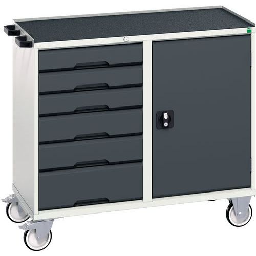 Bott Verso Mobile Workbench with Cupboard & 6 Drawers Bott Verso Mobile Workbench with Cupboard & 6 Drawers