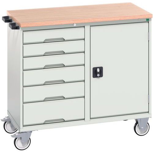 Bott Verso Mobile Workbench with Cupboard & 6 Drawers
