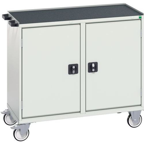 Bott Verso Mobile Workbench with Cupboards for Organization & Storage