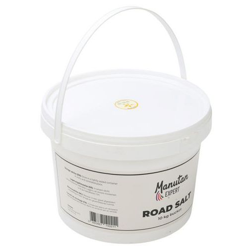 De-icing salt - 10kg bucket - Manutan Expert
