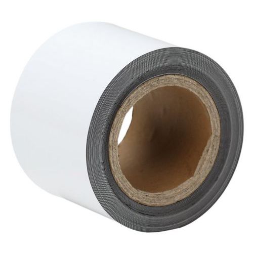 10m Label Holding Tape Roll - Magnetic & Erasable - White - Manutan Expert