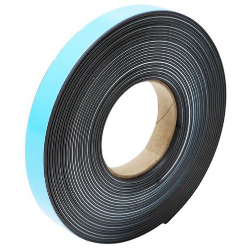 Labelling Magnetic Tape - Self-Adhesive Roll - Manutan Expert