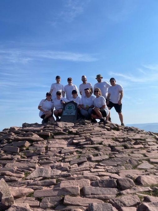 Rapid hike raises more than £700 for charity