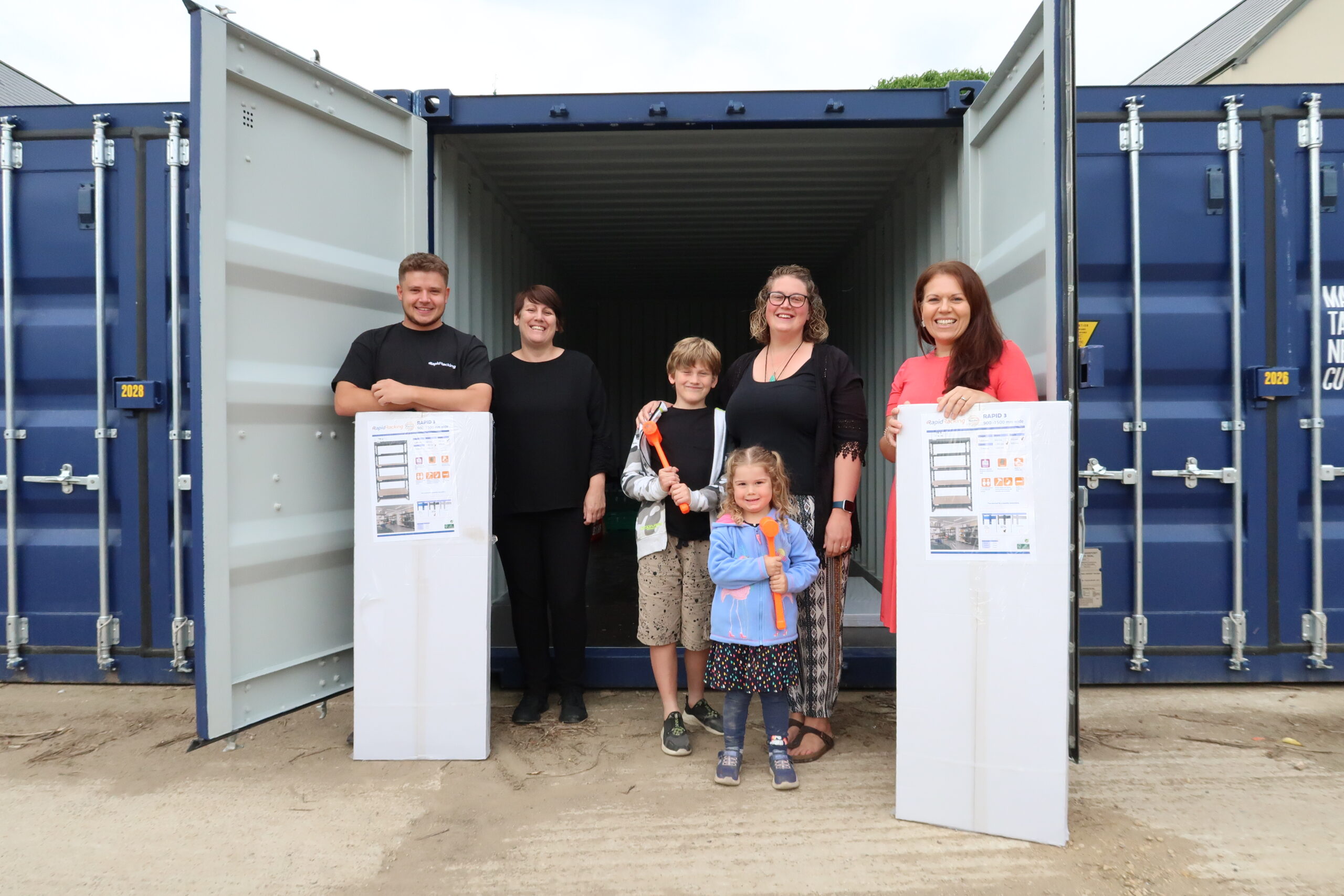 New racking supports charity playgroup