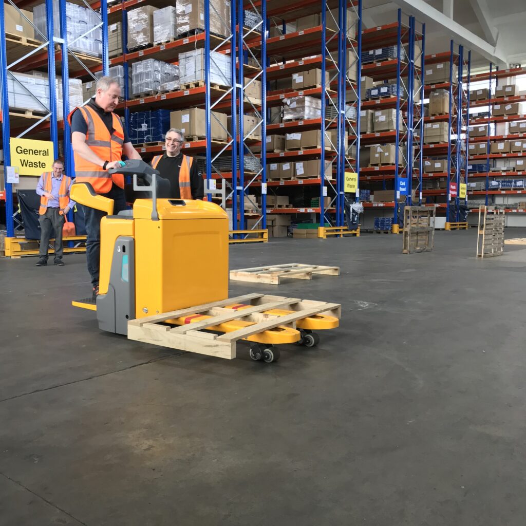 Rapid Racking Jungheinrich fleet