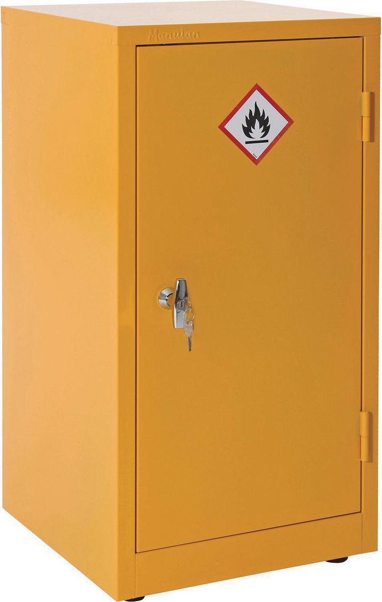 Flammable coshh 700x355mm hazardous storage.