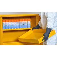 Removable sump tray Removable sump tray