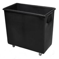 165L Mobile Bottle Skip – Recyclable Plastic Waste Bin With Wheels
