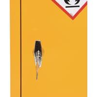 Lock Close-up Flammable Storage Cabinet COSHH - 900x915mm Lock Close-up Flammable Storage Cabinet COSHH - 900x915mm