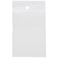 Zipper Lock Bags - Clear Plastic - 60-250mm - Manutan Expert
