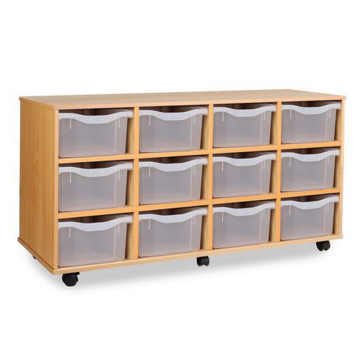 Combination Storage Unit for Double Trays - Monarch - Rapidracking.com