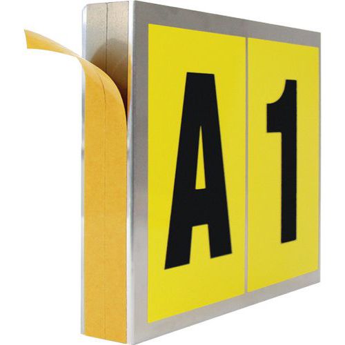 Racking Bay ID Signs - Magnetic/Self-Adhesive - Manutan Expert ...