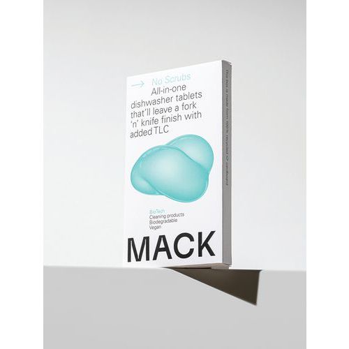 MACK Ecological Dishwasher Tablets Rapid Racking