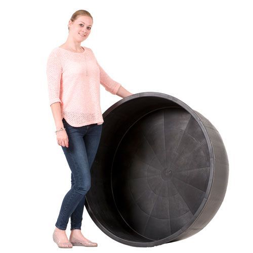 Large heavy duty black plastic tub. Large heavy duty black plastic tub.