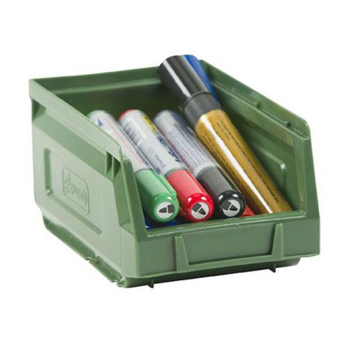 Manutan green picking storage bin 1L. Manutan green picking storage bin 1L.