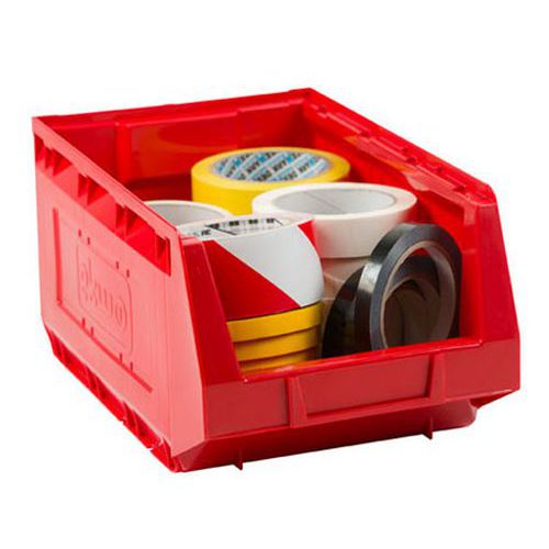 Manutan red picking storage bin 10L. Manutan red picking storage bin 10L.