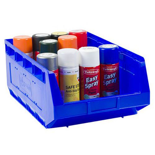 Manutan blue picking storage bin 30L. Manutan blue picking storage bin 30L.