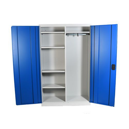 Large Volume Cupboard with hanging rail for workwear Large Volume Cupboard with hanging rail for workwear