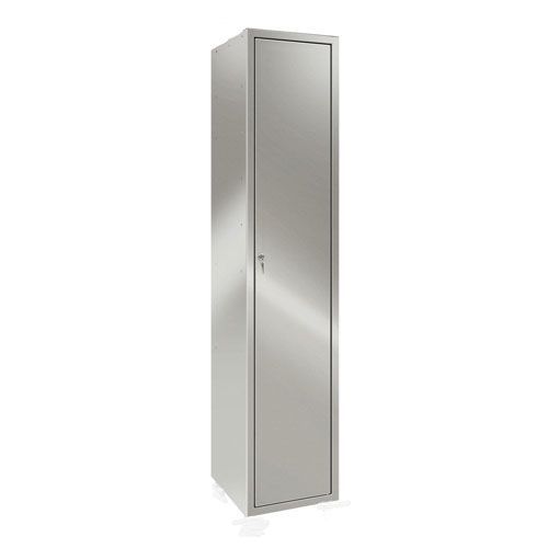 Stainless Steel Locker with Shelf and Coat Hook Stainless Steel Locker with Shelf and Coat Hook