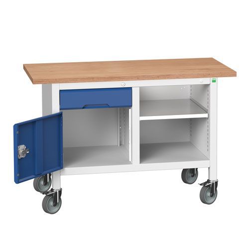 Bott Verso Mobile Workbench With Storage HxWxD 930x1250x600mm Bott Verso Mobile Workbench With Storage HxWxD 930x1250x600mm