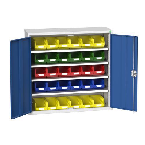 Bott Verso Workshop Storage Cabinet With 30 Bins HxW 1000x1050mm Bott Verso Workshop Storage Cabinet With 30 Bins HxW 1000x1050mm