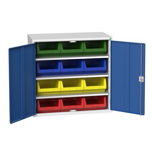 Bott Verso Workshop Storage Cabinet With 12 Bins HxW 1000x1050mm Bott Verso Workshop Storage Cabinet With 12 Bins HxW 1000x1050mm