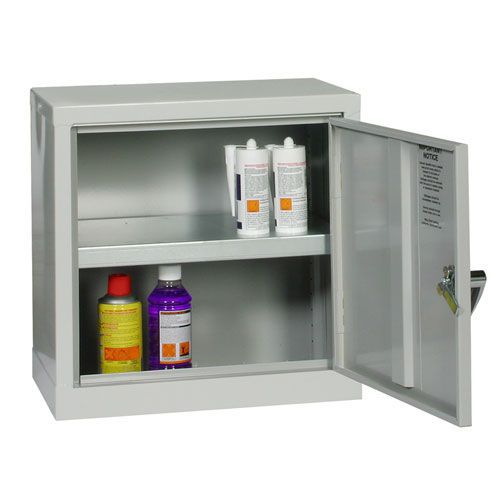 Grey Blue Storage Cupboard in Operation Grey Blue Storage Cupboard in Operation
