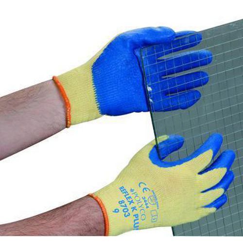 Cut Resistant Gloves Kevlar Latex Rapid Racking