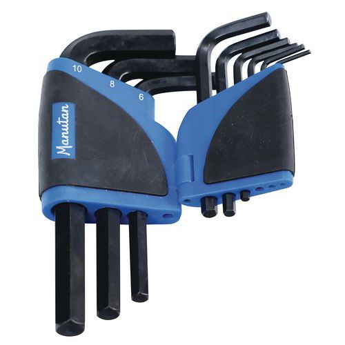 Rack Of 9 Allen Keys - 1.5 to 10mm - Rapid Racking