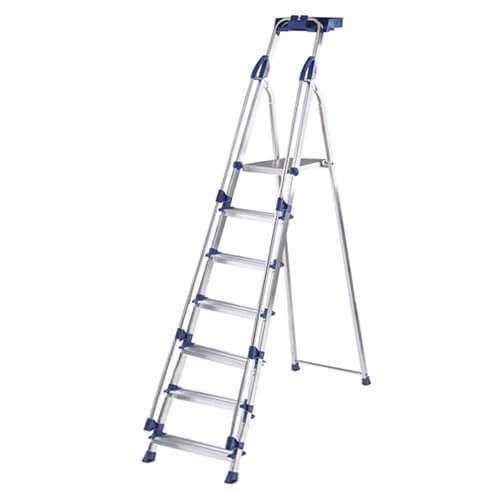 Lightweight Aluminium Step Ladders Rapid Racking