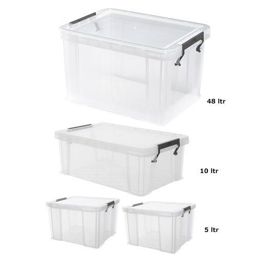 Manutan 4 Box Set Offer 48L + 10L + 2x5L Manutan 4 Box Set Offer 48L + 10L + 2x5L