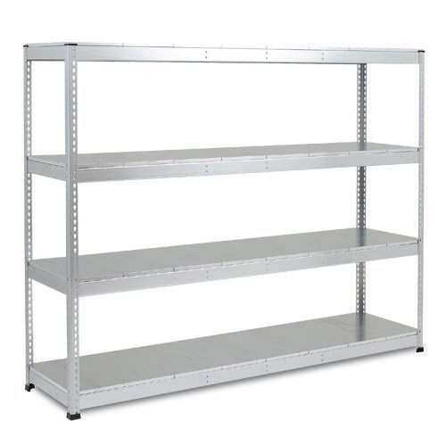 Rapid 1 Heavy Duty (2400h x 1830w) Galvanized with 4 Galvanized Shelves