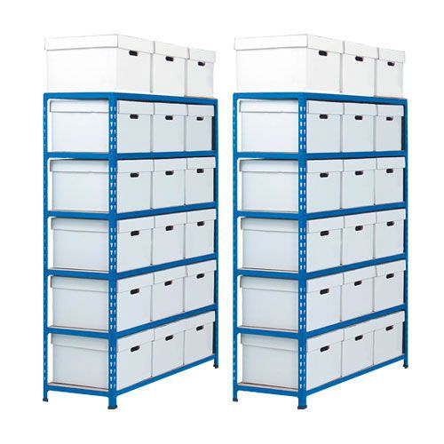 Two Rapid 2 Storage Bays (1600h x 1120w) 36 Document Boxes Two Rapid 2 Storage Bays (1600h x 1120w) 36 Document Boxes