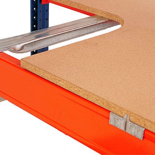 Rapid span heavy duty long span shelves at rapid racking