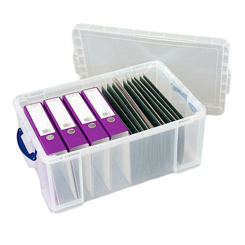 Really Useful Storage Box - Clear - 64L