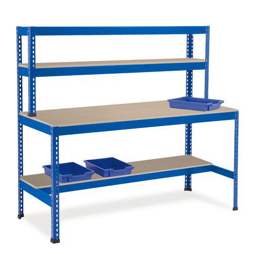Rapid 1 HD Workstation with Half Lower Shelf 1830w