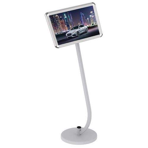 Curved FloorStanding Leaflet Stand Rapid Racking