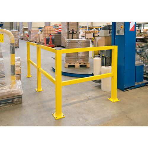 Safety Impact Railing Internal Medium Duty Impact Protection Railing System - Rapidracking.com