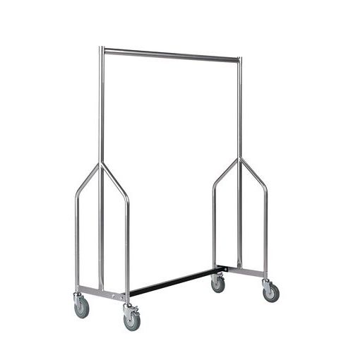 Heavy Duty Garment Rail With Z Frame Design Heavy Duty Garment Rail With Z Frame Design
