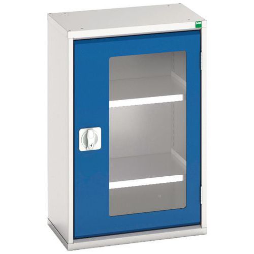 Bott Verso Vision Door Metal Storage Cupboard WxD 525x350mm Bott Verso Vision Door Metal Storage Cupboard WxD 525x350mm