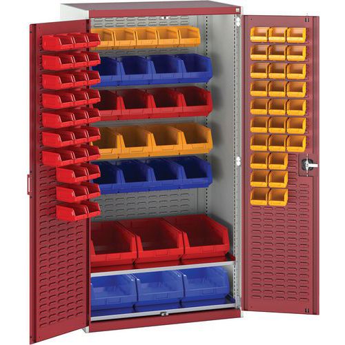Louvre Racking Bott Cubio Louvre Workshop Storage Cabinet - Rapid Racking