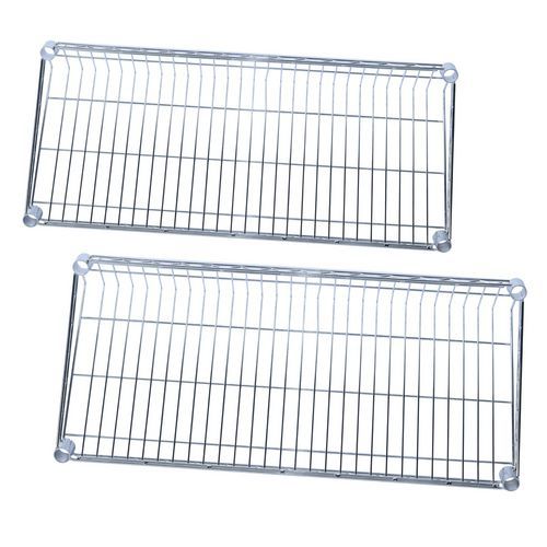 Storage Racks Chm Pair of additional chrome shelves - Rapid Racking